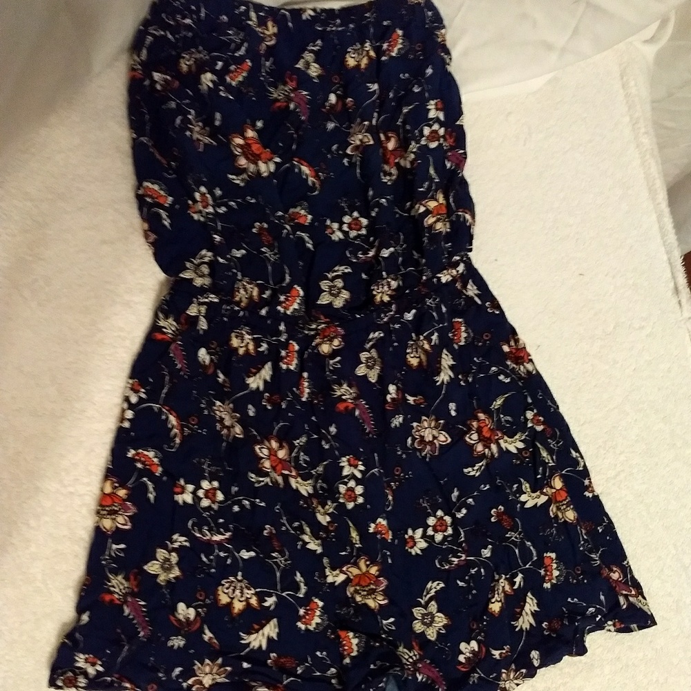 Strapless Romper